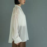 シャドーストライプシャツ | coen【women】 | 詳細画像12