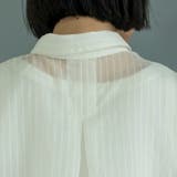 シャドーストライプシャツ | coen【women】 | 詳細画像16