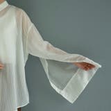 シャドーストライプシャツ | coen【women】 | 詳細画像17