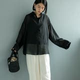 シャドーストライプシャツ | coen【women】 | 詳細画像25