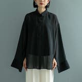 シャドーストライプシャツ | coen【women】 | 詳細画像30