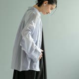 シャドーストライプシャツ | coen【women】 | 詳細画像34