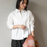 WHITE | ブロードレギュラーシャツ | coen【women】