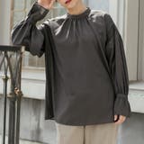 コットンタッチシャーリングブラウス | coen【women】 | 詳細画像1 