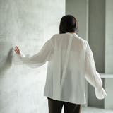 コットンタッチシャーリングブラウス | coen【women】 | 詳細画像6 