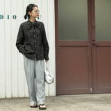 2WAYボウタイデニムシャツブラウス | coen【women】 | 詳細画像30 