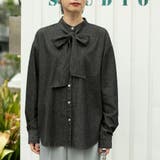 2WAYボウタイデニムシャツブラウス | coen【women】 | 詳細画像35 