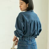2WAYボウタイデニムシャツブラウス | coen【women】 | 詳細画像7 