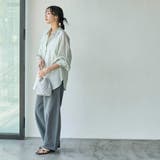 シアーコットンオーバーシャツ | coen【women】 | 詳細画像8