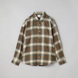 オンブレチェックレギュラーシャツ | coen【women】 | 詳細画像13 