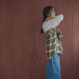 オンブレチェックレギュラーシャツ | coen【women】 | 詳細画像3 