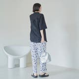 強撚シアーボイルハーフスリーブシャツ | coen【women】 | 詳細画像13 