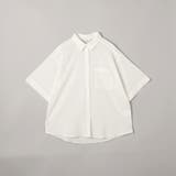 強撚シアーボイルハーフスリーブシャツ | coen【women】 | 詳細画像34 