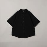 強撚シアーボイルハーフスリーブシャツ | coen【women】 | 詳細画像36 