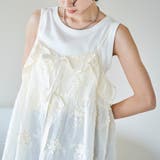 NATURAL | 3D刺繍 キャミソールビスチェ | coen【women】