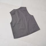 ウールライク裏起毛キーネックベスト | coen【women】 | 詳細画像5 