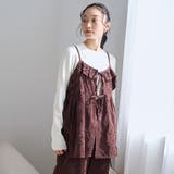 3Dフラワー刺繍 コーデュロイキャミソール | coen【women】 | 詳細画像12 