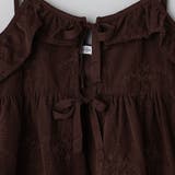 3Dフラワー刺繍 コーデュロイキャミソール | coen【women】 | 詳細画像19 