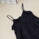 3Dフラワー刺繍 コーデュロイキャミソール | coen【women】 | 詳細画像3 