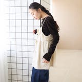 3Dフラワー刺繍 コーデュロイキャミソール | coen【women】 | 詳細画像7 