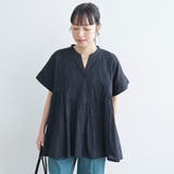 【MARKET(マーケット)】スキッパーピンタックブラウス(インフルエンサー紹介… | coen【women】 | 詳細画像13