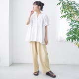 【MARKET(マーケット)】スキッパーピンタックブラウス(インフルエンサー紹介… | coen【women】 | 詳細画像2
