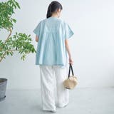 【MARKET(マーケット)】スキッパーピンタックブラウス(インフルエンサー紹介… | coen【women】 | 詳細画像20