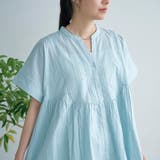 【MARKET(マーケット)】スキッパーピンタックブラウス(インフルエンサー紹介… | coen【women】 | 詳細画像24