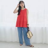 【Lipa(リパ)別注】ノースリーブ総刺繍ティアードブラウス | coen【women】 | 詳細画像14