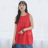 【Lipa(リパ)別注】ノースリーブ総刺繍ティアードブラウス | coen【women】 | 詳細画像16