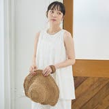 【Lipa(リパ)別注】ノースリーブ総刺繍ティアードブラウス | coen【women】 | 詳細画像4