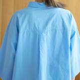 【接触冷感/吸水速乾】シャーベットコットン半袖シャツ | coen【women】 | 詳細画像39 