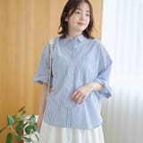 その他2 | 【接触冷感/吸水速乾】シャーベットコットン半袖シャツ | coen【women】