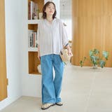 【接触冷感】リラクシースキッパー五分袖ブラウス | coen【women】 | 詳細画像17