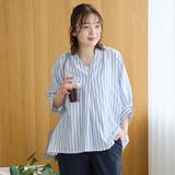 【接触冷感】リラクシースキッパー五分袖ブラウス | coen【women】 | 詳細画像26