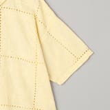 パッチワーク風フラワー刺繍半袖シャツ | coen【women】 | 詳細画像36 
