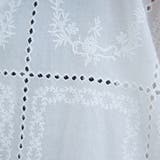 パッチワーク風フラワー刺繍半袖シャツ | coen【women】 | 詳細画像7 