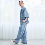 コットンレーヨンデニム半袖シャツ【インフルエンサー紹介アイテム】 | coen【women】 | 詳細画像12 