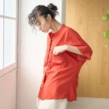 Wポケット バンドカラーストライプシャツ | coen【women】 | 詳細画像21