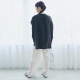 ポリエステルボイル タックバンドカラーシアーシャツ | coen【women】 | 詳細画像14