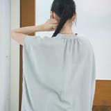 ポリエステルボイル タックバンドカラーシアーシャツ | coen【women】 | 詳細画像25