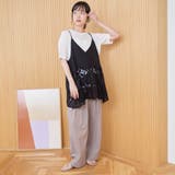 刺繍レース Aラインキャミソールビスチェ | coen【women】 | 詳細画像10
