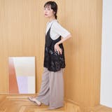 刺繍レース Aラインキャミソールビスチェ | coen【women】 | 詳細画像11