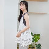 刺繍レース Aラインキャミソールビスチェ | coen【women】 | 詳細画像6