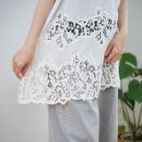 刺繍レース Aラインキャミソールビスチェ | coen【women】 | 詳細画像9