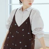 【セットアップ対応】フラワー刺繍 2wayキャミソールチュニックビスチェ | coen【women】 | 詳細画像14