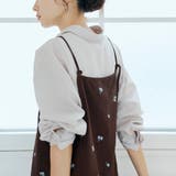 【セットアップ対応】フラワー刺繍 2wayキャミソールチュニックビスチェ | coen【women】 | 詳細画像15