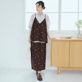 【セットアップ対応】フラワー刺繍 2wayキャミソールチュニックビスチェ | coen【women】 | 詳細画像8