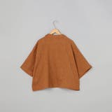 カットジャガード ショート丈レギュラーカラー半袖シャツ | coen【women】 | 詳細画像26