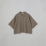 カットジャガード ショート丈レギュラーカラー半袖シャツ | coen【women】 | 詳細画像34